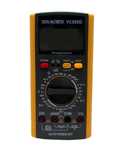 Мультиметр цифровой VC890D