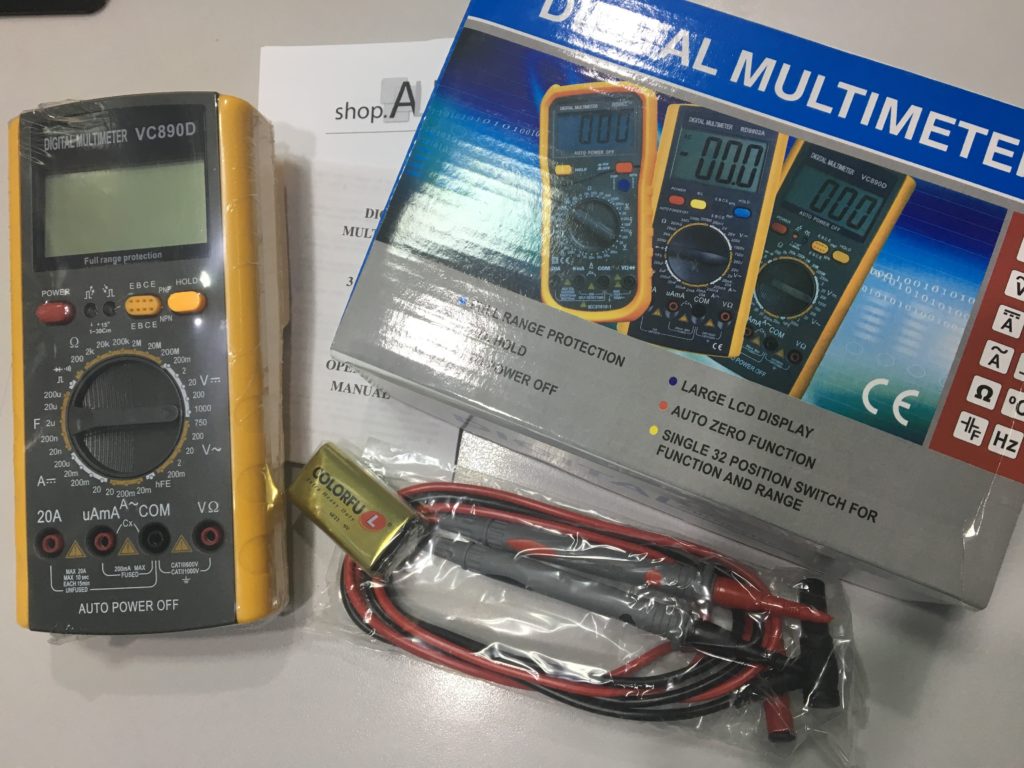 Мультиметр цифровой VC890D – MULTIMETR
